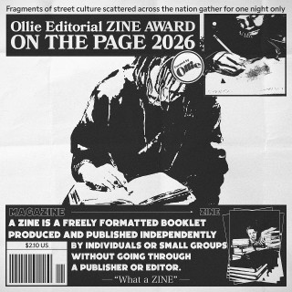 Ollie Editorial ZINE AWARD：ON THE PAGE 2026